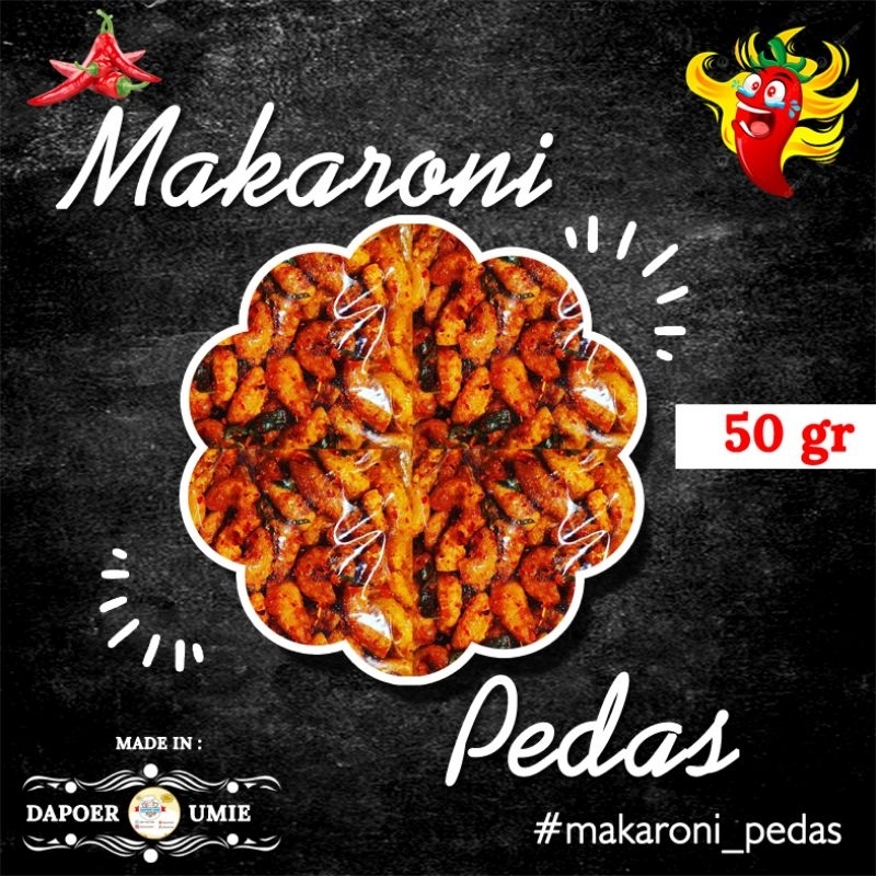 

MAKARONI BANTET PEDAS DAUN JERUK 50gr / TIDAK KERAS,PEDAS,GURIH,ASIN