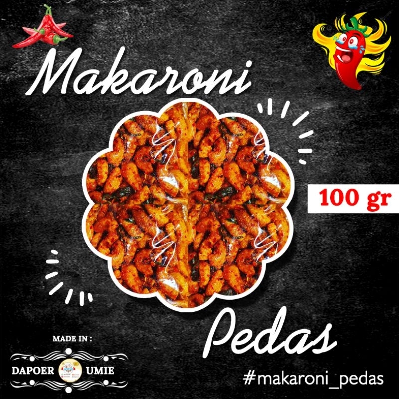 

MAKARONI BANTET PEDAS DAUN JERUK 100 Gram Tidak keras gurih asin pedas