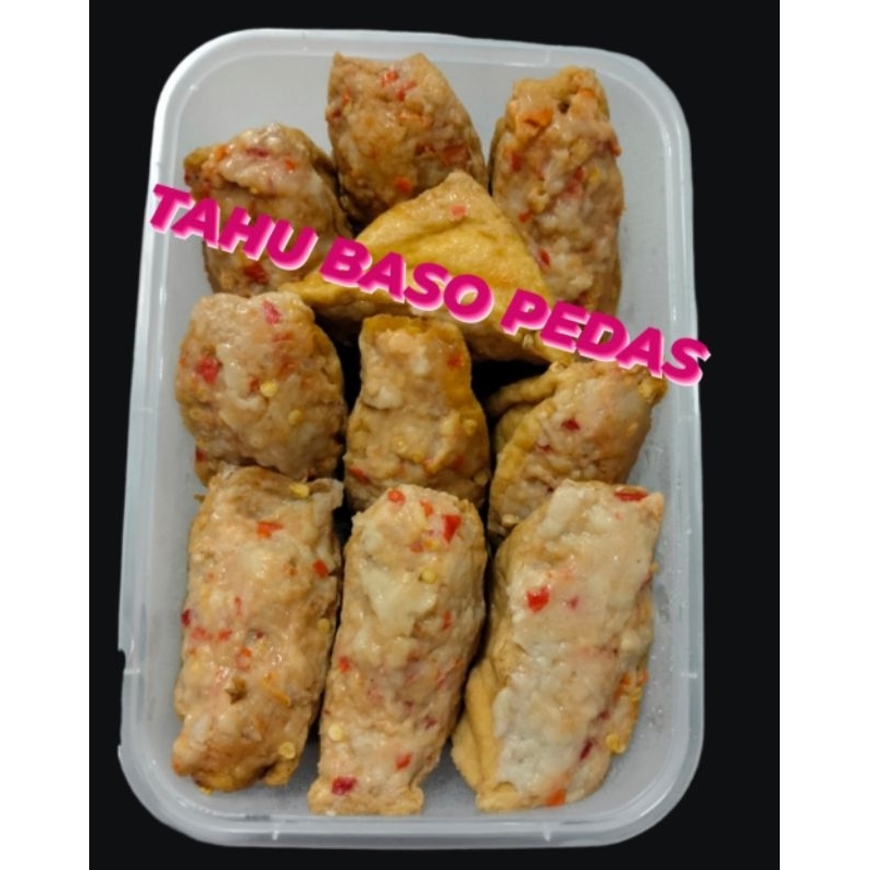 

Tahu Baso Pedas isi 10pcs