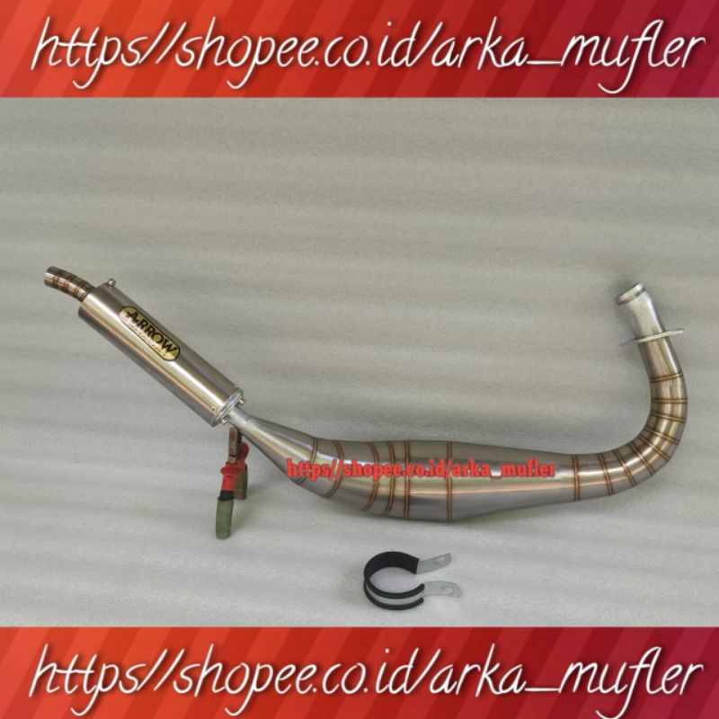 knalpot RX KING RX SPECIAL Kolong kobra slincer Arrow exhaust