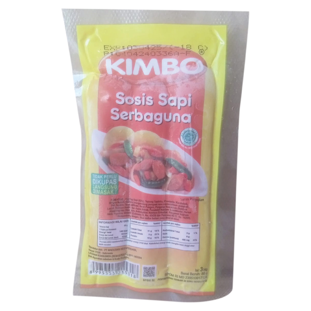 

KIMBO Sosis Sapi Serbaguna Isi 3