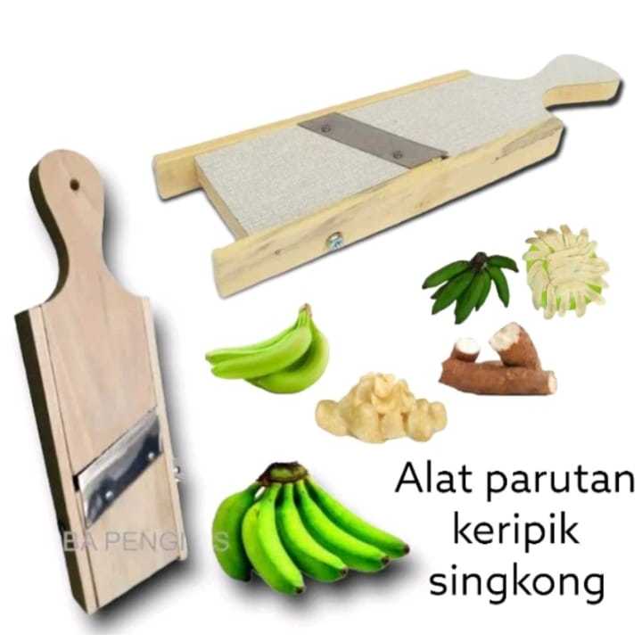 Parutan keripik singkong keripik kentang keripik pisang bahan kayu serutan keripik