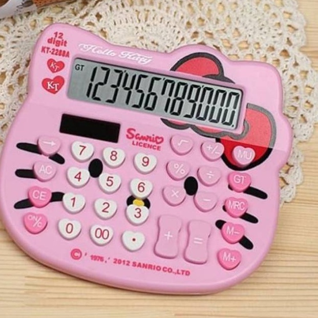 

CALCULATOR HELLO KITTY KT2288 HELLOKITTY KALKULATOR Berkualitas