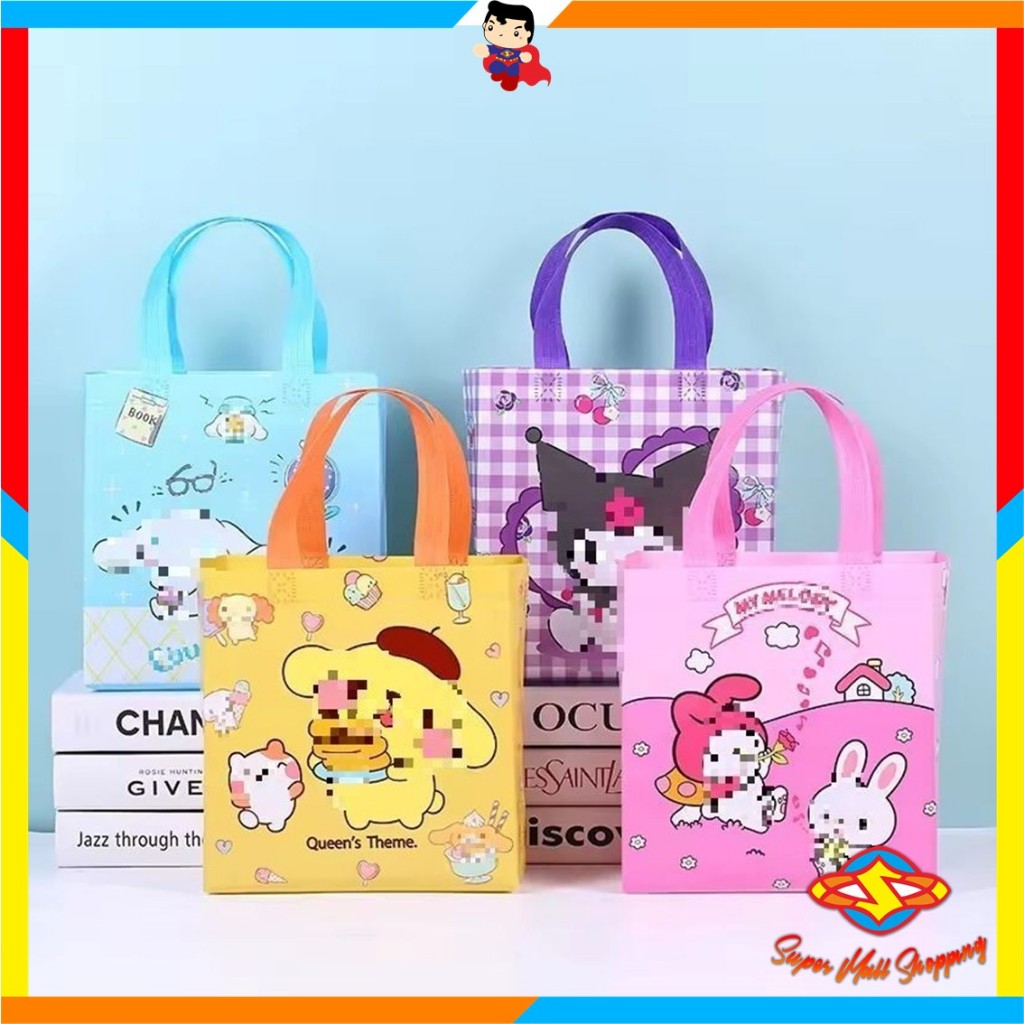 

SMS Goodie Bag Tas kado ulang Tahun karakter Animals Paper Bag kantong anak Motif Kartun Tas Hampers waterproof Souvenir Ulang tahun