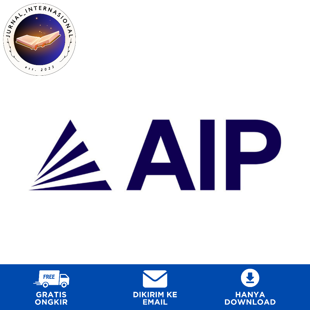 Download Jurnal Internasional / Unlock Jurnal AIP TERMURAH