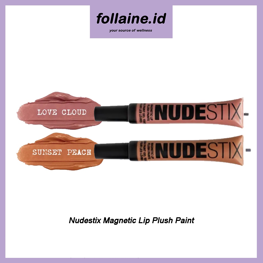 Nudestix Magnetic Plush Paints | Makeup Cosmetics Matte 3-in-1 Eye Lip Cheek