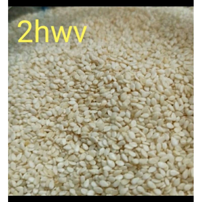 

WIJEN PUTIH/WHITE SESAME(250gr-500gr-1KG)