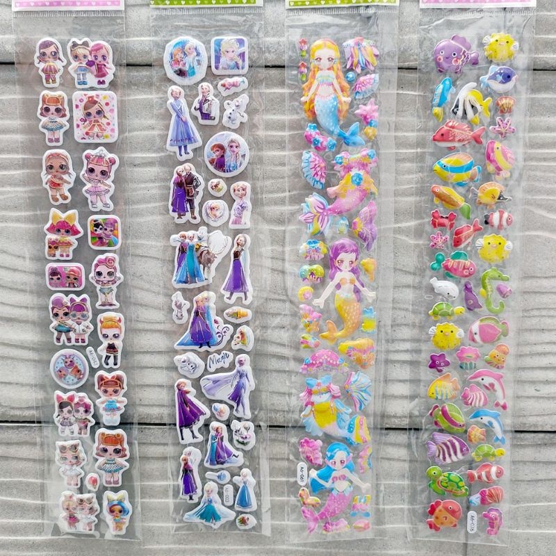 

MAINAN ANAK STIKER TIMBUL PANJANG)(HARGA /1PCS) /MAINAN ANAK STIKER KARAKTER/mainan stiker grosir/mainan murah/mainan jadul/ AKSESORIS STIKER EMBOSH