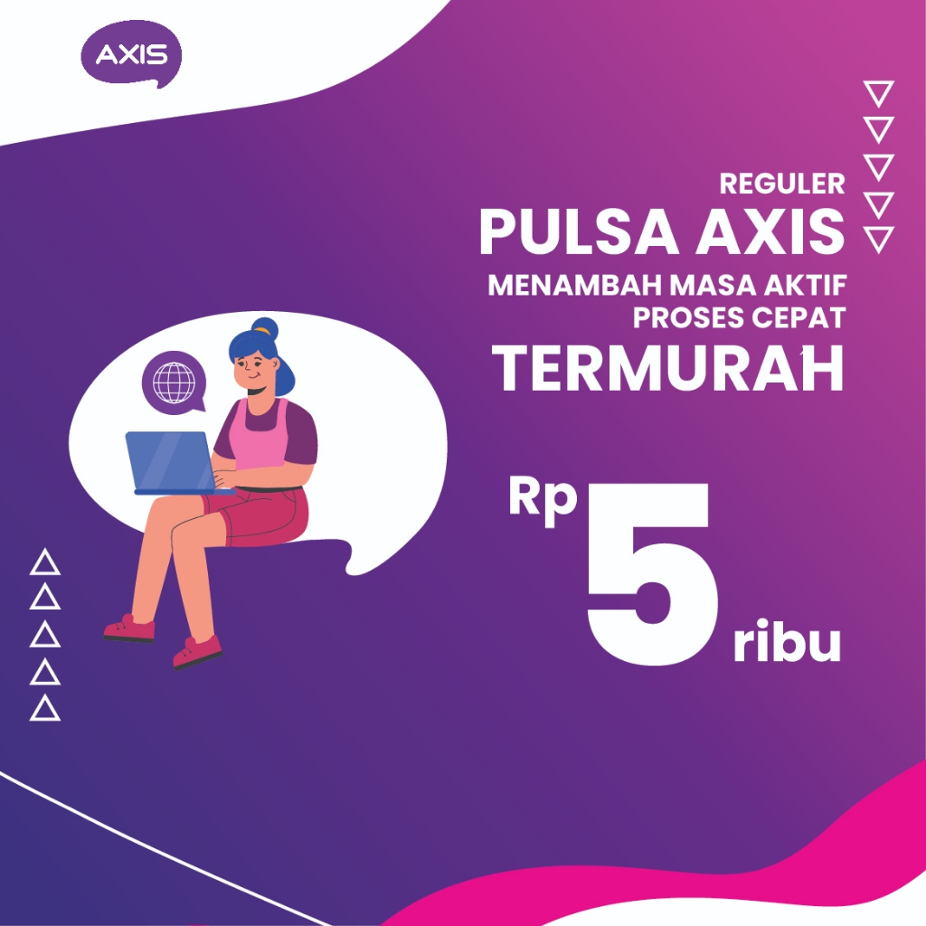 Pulsa Axis 5k 5000 Reguler