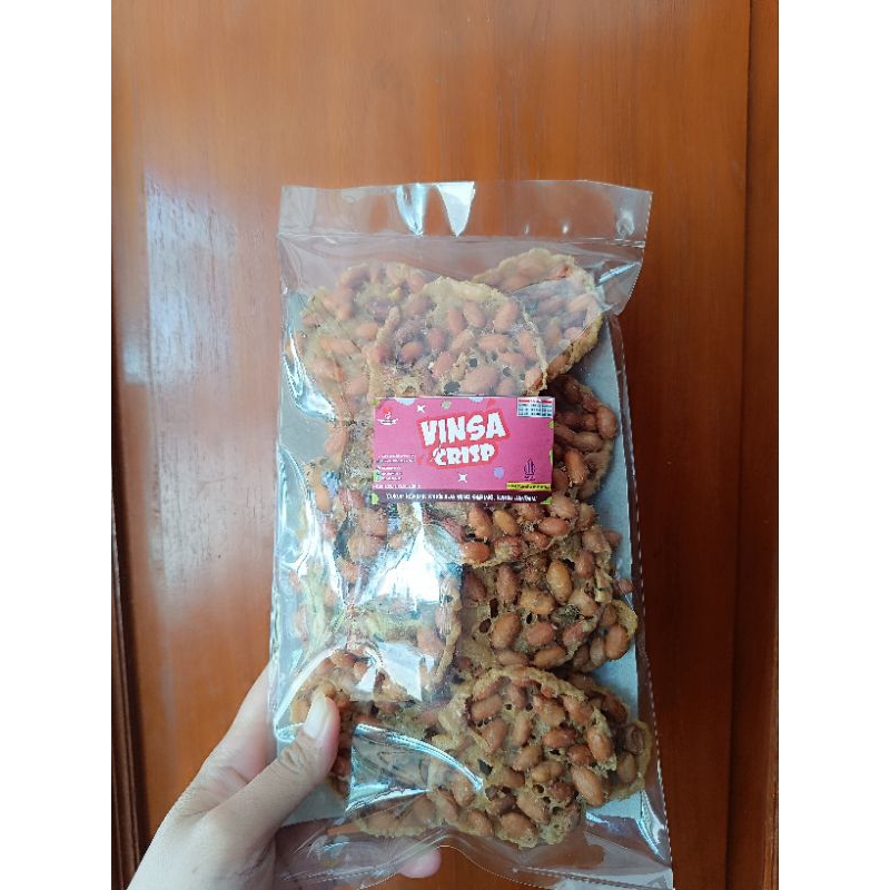 

Vinsa Crisp Peyek Kacang Tanah Crispy By Bu Milah