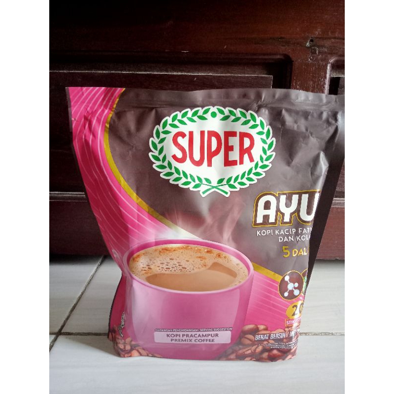 

Kopi Super Ayu ( Kopi kacip Fatimah dan kolagen)