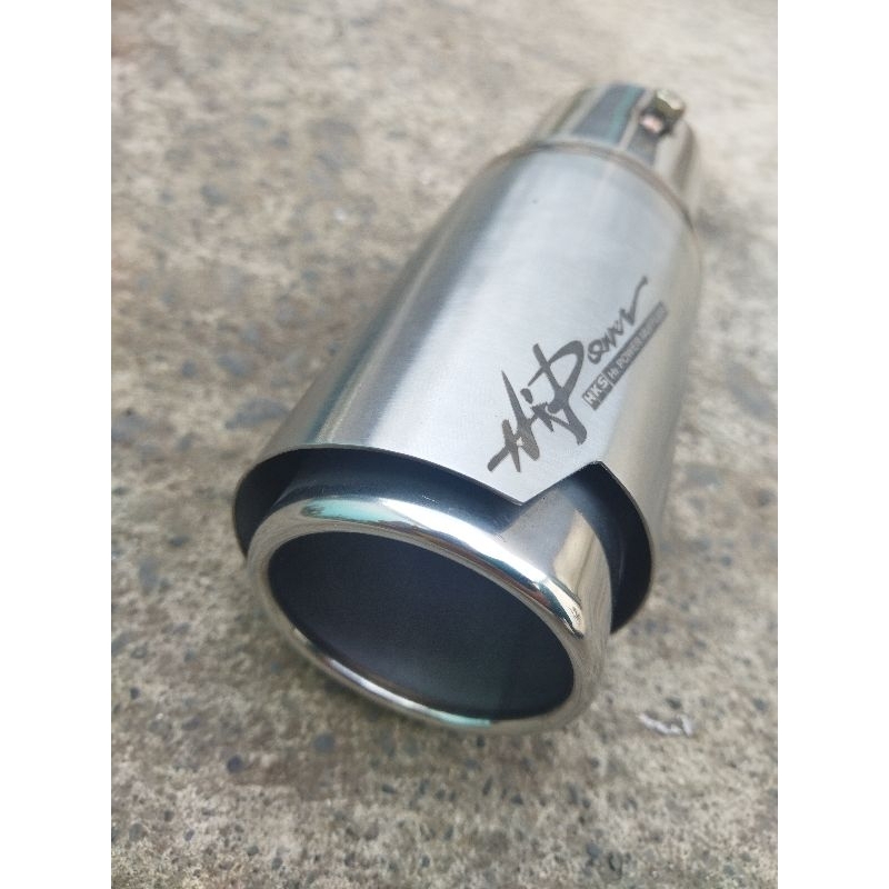 Knalpot Mobil Buntut Ujung Knalpot Variasi Akrapovic Stainless Baudan Civic Yaris Brio Avanza Dll