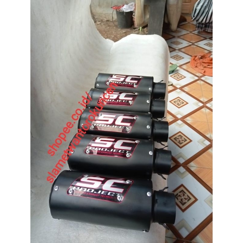 knalpot racing slincer Sc project R15 R25 Vixion CBR