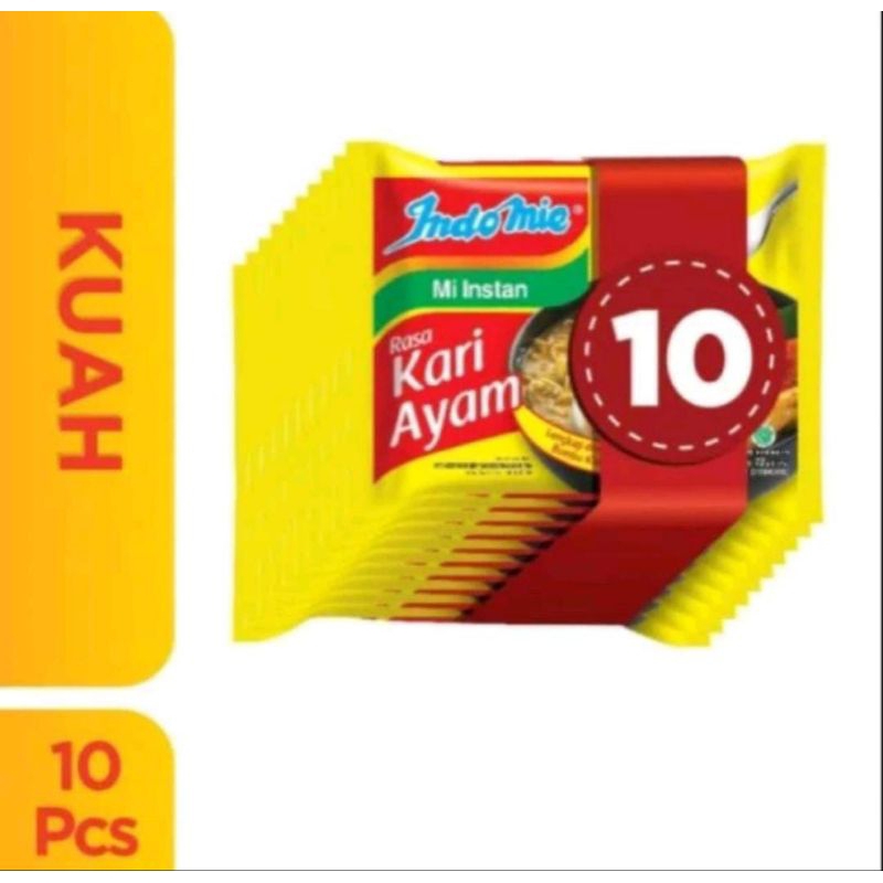 

INDOMIE KUAH KARI AYAM BUNDLING 10 Pcs