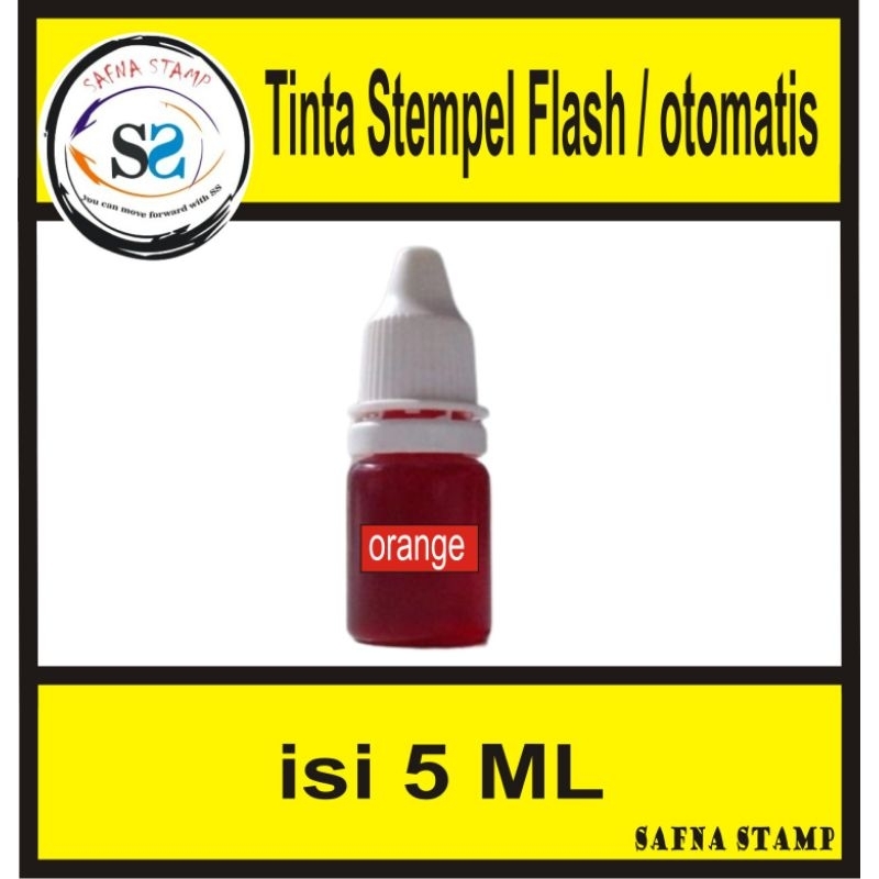

Tinta Stempel Flash Trodat 5 ml warna orange...