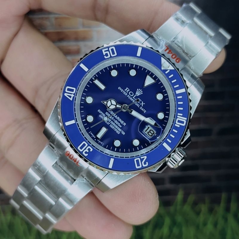 Jam Tangan Mewah Pria ROLEX Submariner Matic Japan