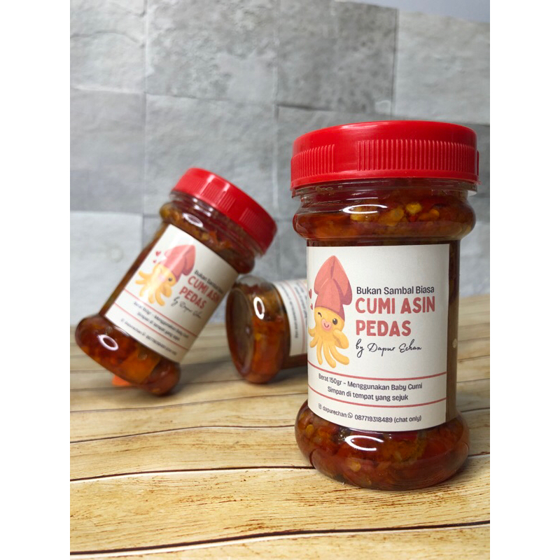 

Sambal Cumi Asin Pedas ~ Bukan Sambal Biasa