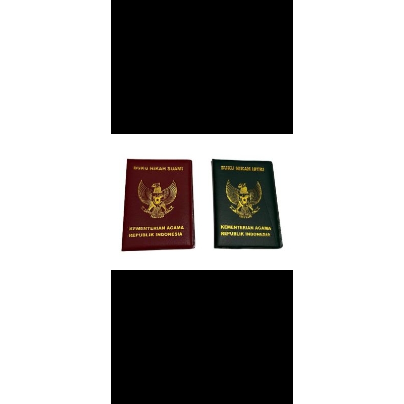 

COVER / SAMPUL BUKU NIKAH SUAMI & ISTRI