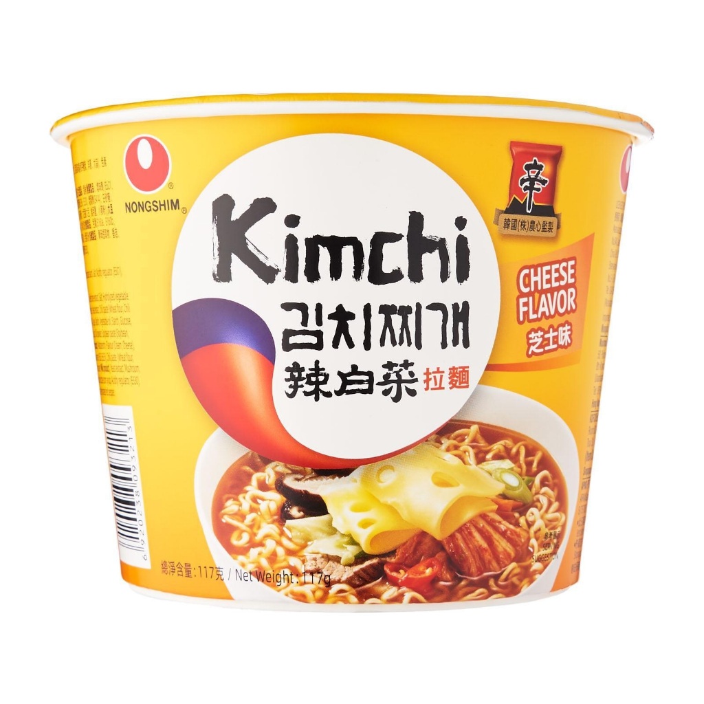 

Nongshim Korean Kimchi Cheese Ramyun 117g