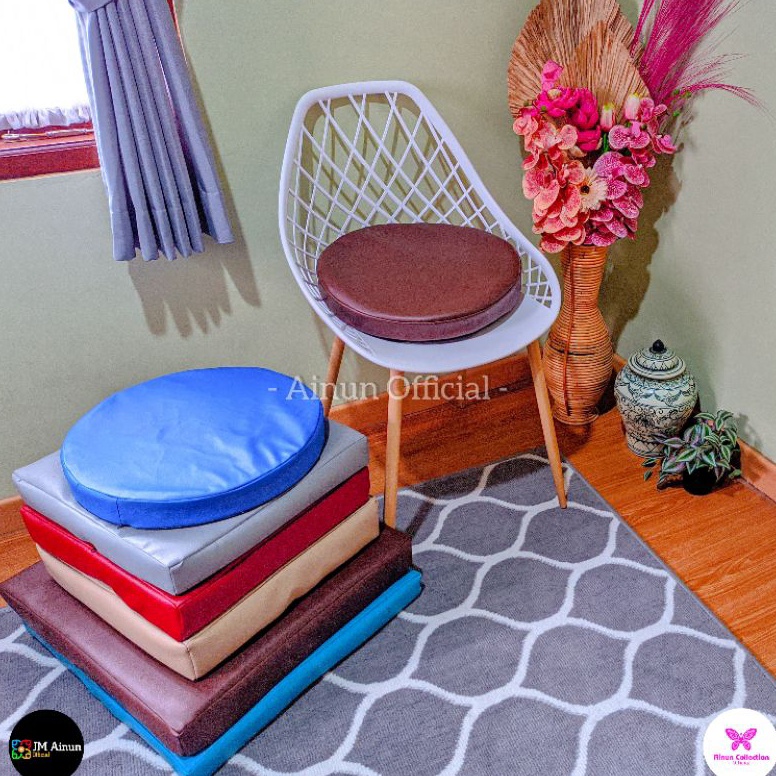 Promo Menarik MATRAS Oscar Kulit  Alas Duduk Lesehan Kursi Sofa Super Empuk Tebal 8cm Ukuran 4x4cm 5