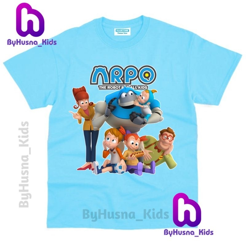 KAOS ANAK ARPO THE ROBOT KARTUN BAJU ANAK BAYI BALITA BATITA ATASAN ANAK 03