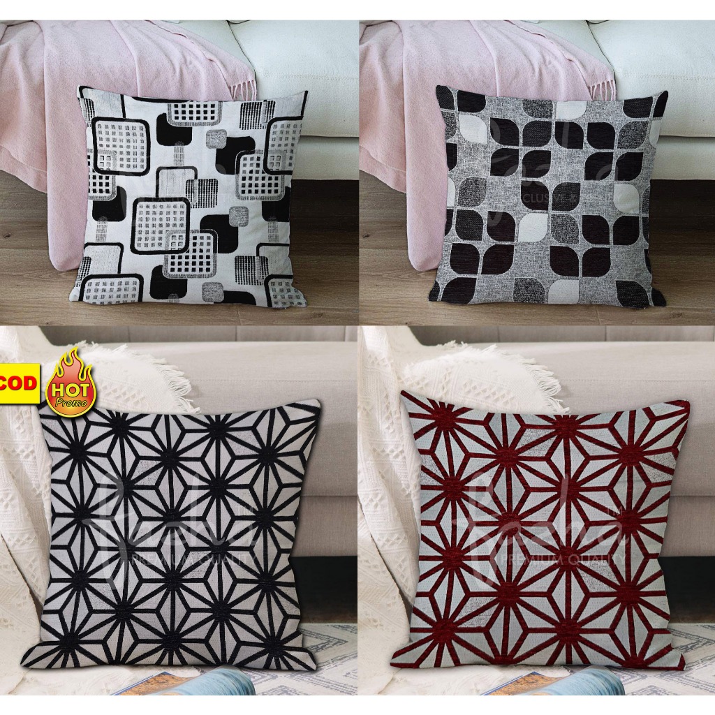 Costum Sarung Bantal wilis pranko unico Sofa Kursi Tamu Mewah Kekinian Minimalis Modern Premium Unik