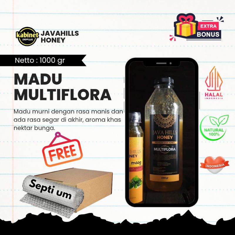 

MADU MULTIFLORA 1000 gr
