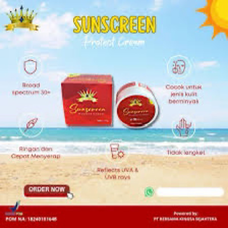 KINGSA SUNCREEN SPF 30PA+++ ORIGINAL