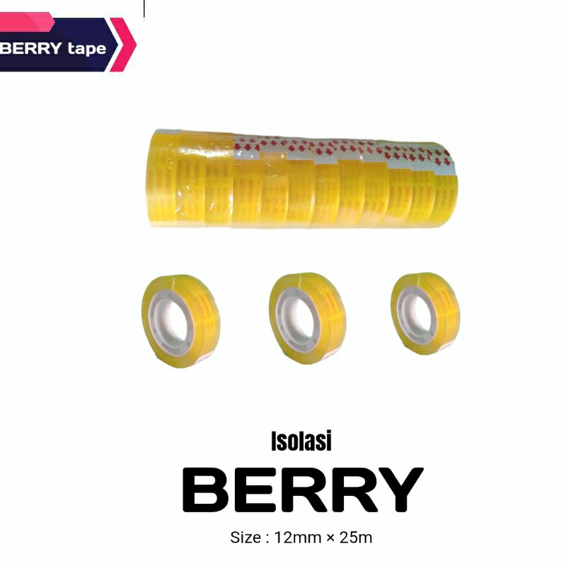 

Isolasi Kado Berry isolasi bening isolasi putih isolasi kecil