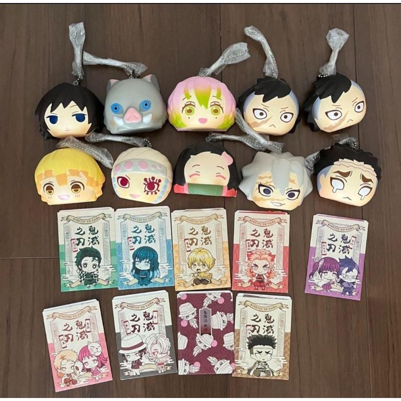 

DEMON SLAYER fuka squeeze bread AND stiker