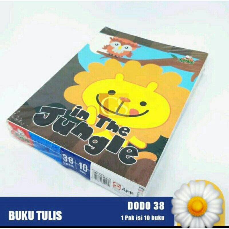 

Buku Tulis Dodo Perpack (10 buku)