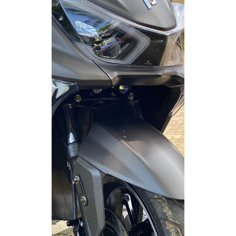 Lampu Tambahan Luximos R2 untuk Motor Listrik Polytron Fox-R&S