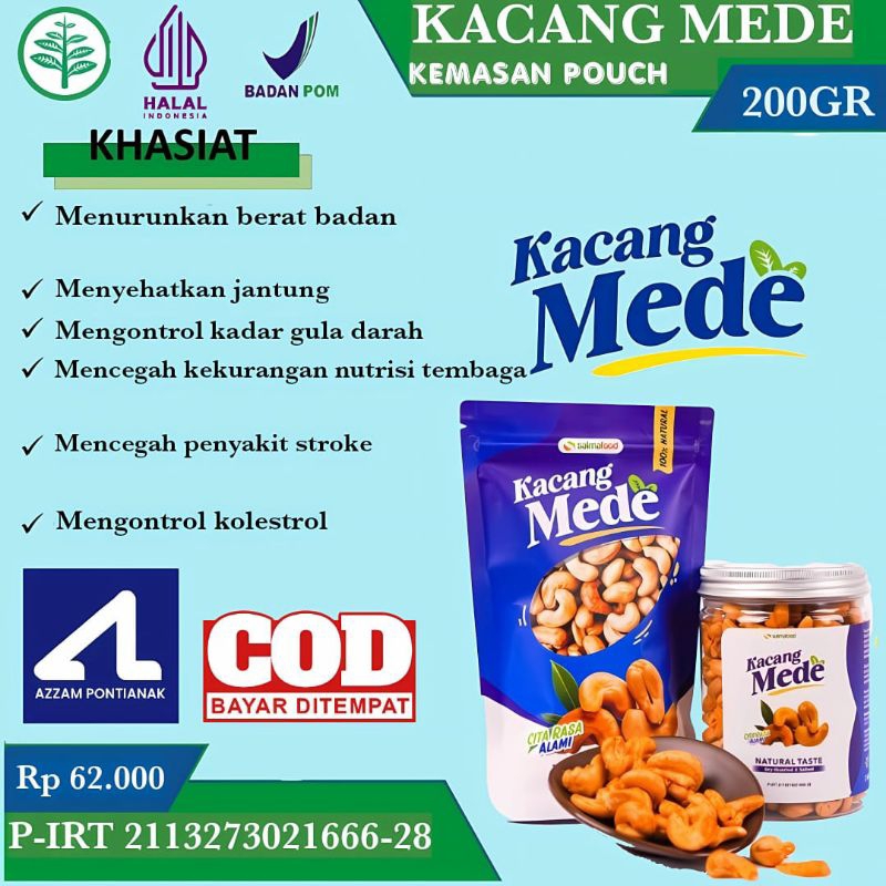 

Kacang mede mete premium panggang renyah