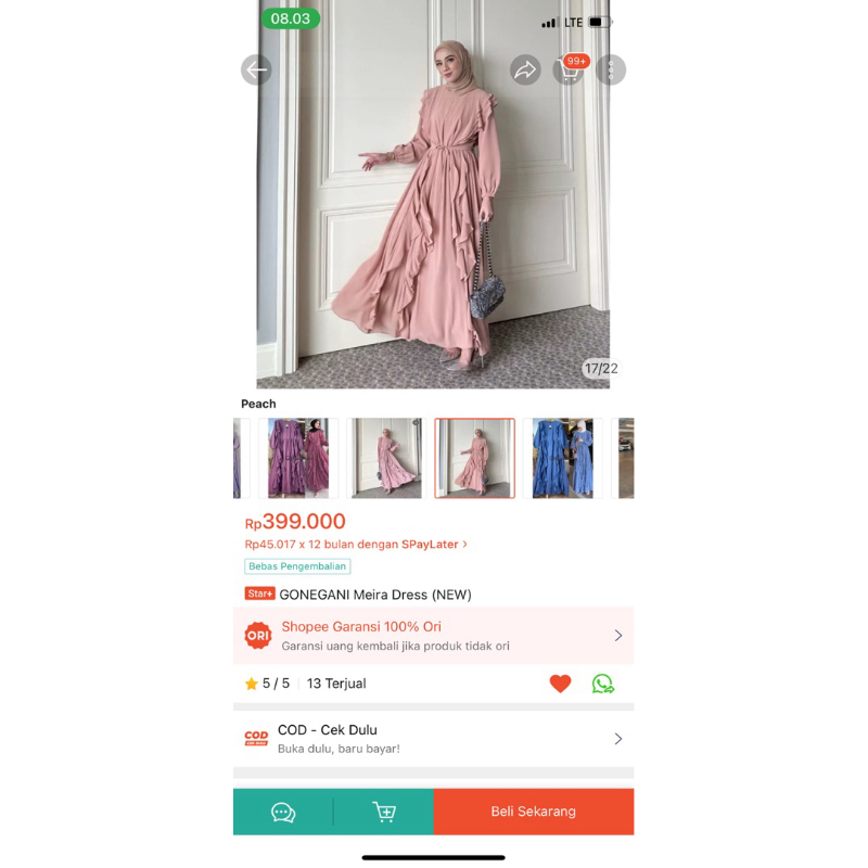 Maira dress by Gonegani size xs