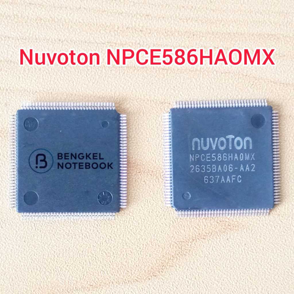 IC IO I/O Nuvoton NPCE586HAOMX NPCE586HA0MX NPCE586 NPCE586H NPCE586HA NPCE 586
