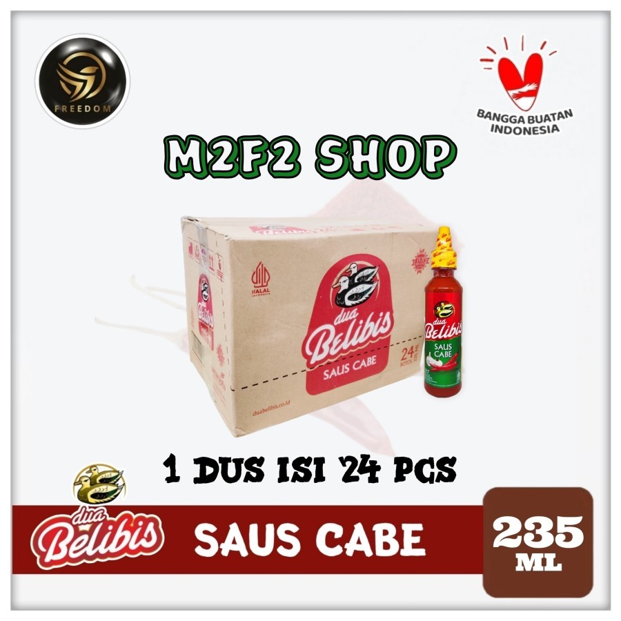 

Dua Belibis Saus Cabe Botol Pet - 235 ml (Kemasan Karton)