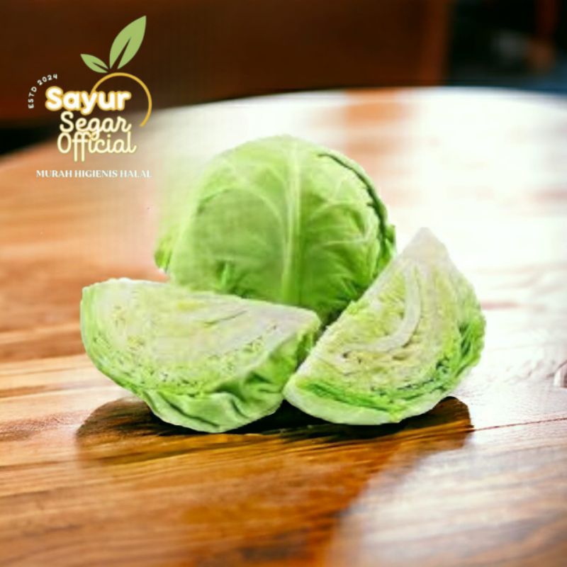 

Kol Segar 1 buah/Setengah Buah ( 1 kg - 1,5 kg )