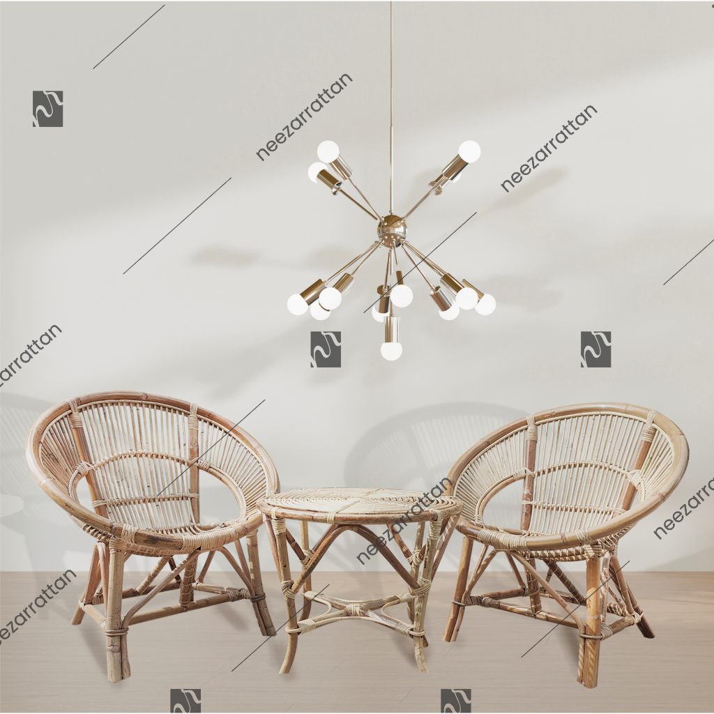 Kursi Rotan model Baron minimalis Rattan kursi ruang tamu kursi minimalis, kursi teras