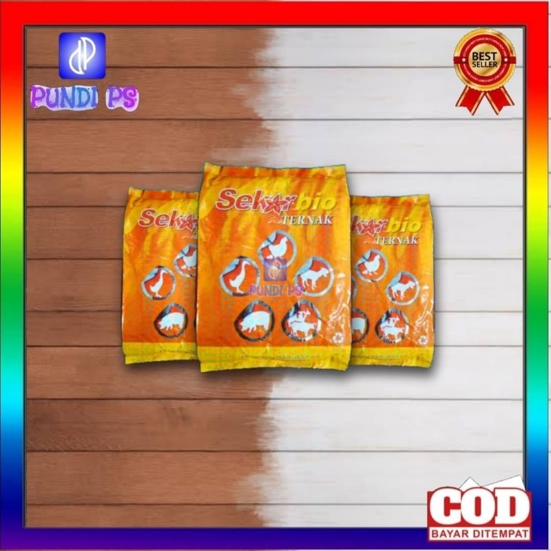 SEKARBIO 1 kg Ternak Bakteri Probiotik Pakan Fermentasi Ternak Sapi