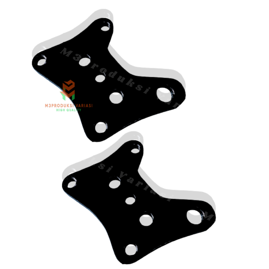 Breket Dudukan Bracket Pangkon Kaliper Cakram Depan Ninja R SS 290 300 Piringan Disc 290/320