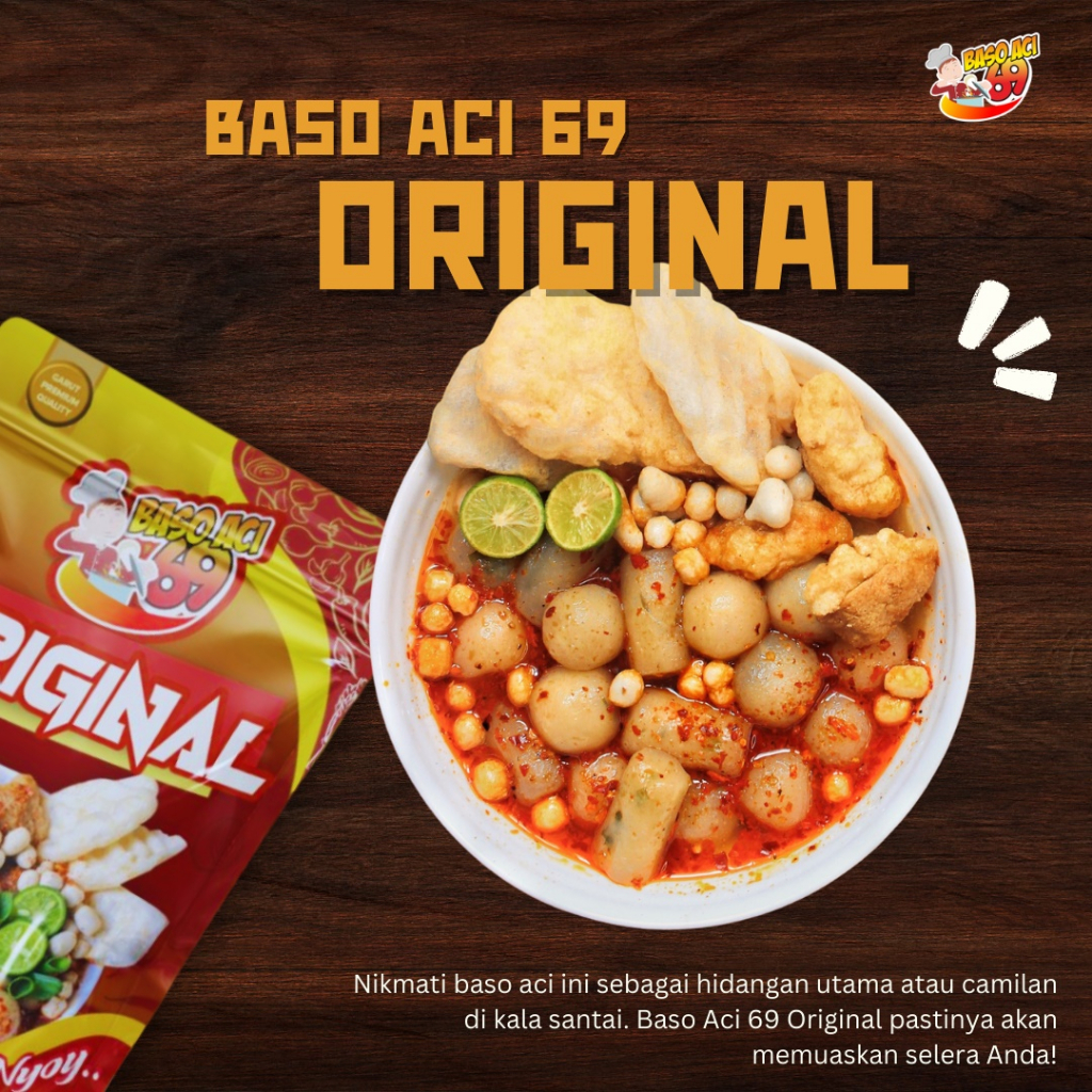 

Bakso Aci 69 Original 200g