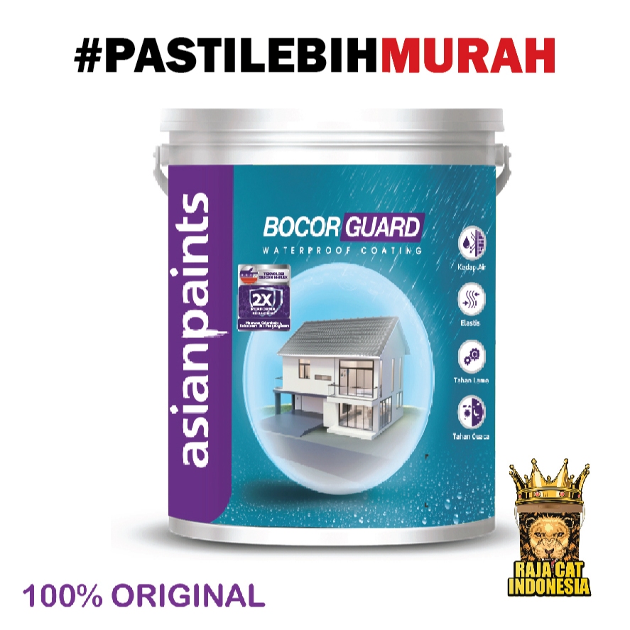 Cat Anti Bocor | Waterproof Asian Paint Bocor Guard ( Bisa Request ) 20 Kg | Kemasan Pail