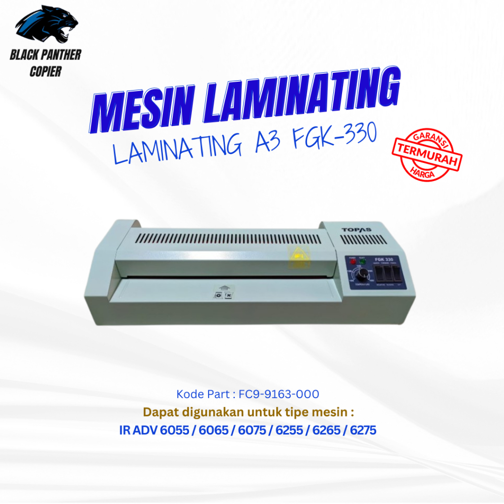 MESIN LAMINATING A3 LAMINATOR FGK-330