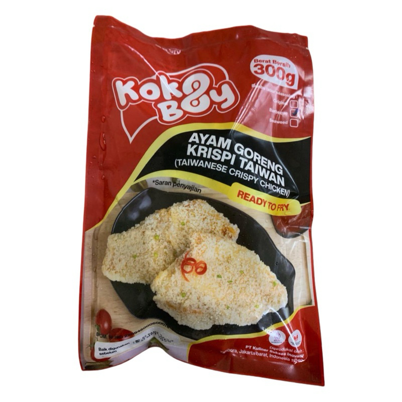 

Koko Boy Ayam Goreng Shilin Krispi Taiwan Berbagai Rasa 300 gr / Bbq / Ori