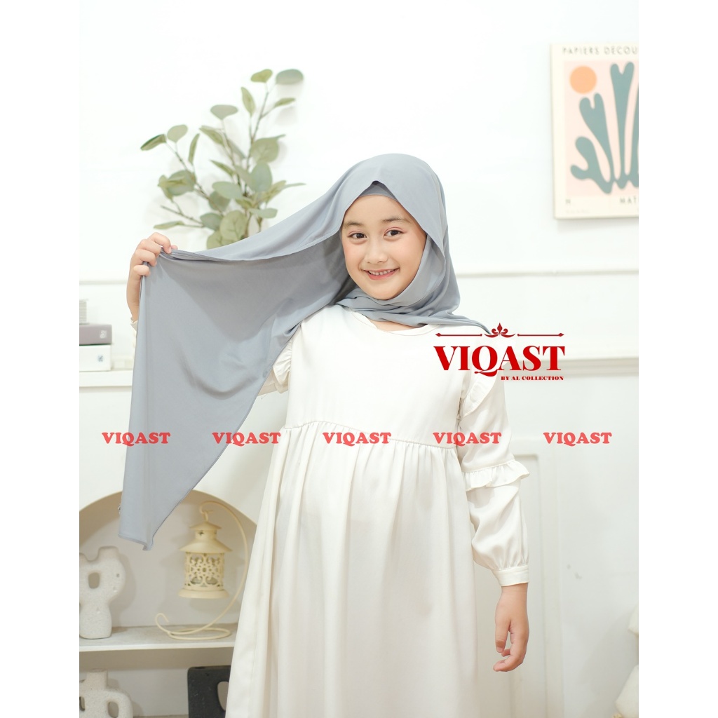 Jilbab Pashmina Inner Anak Oval Meleyot Size 5 - 10 Tahun Kerudung Anak Perempuan Hijab Anak Pashmin