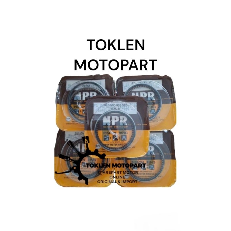 RING SEHER/RING PISTON (GN5) GRAND,PRIMA,SUPRA X LAMA,SUPRA FIT LAMA NPP