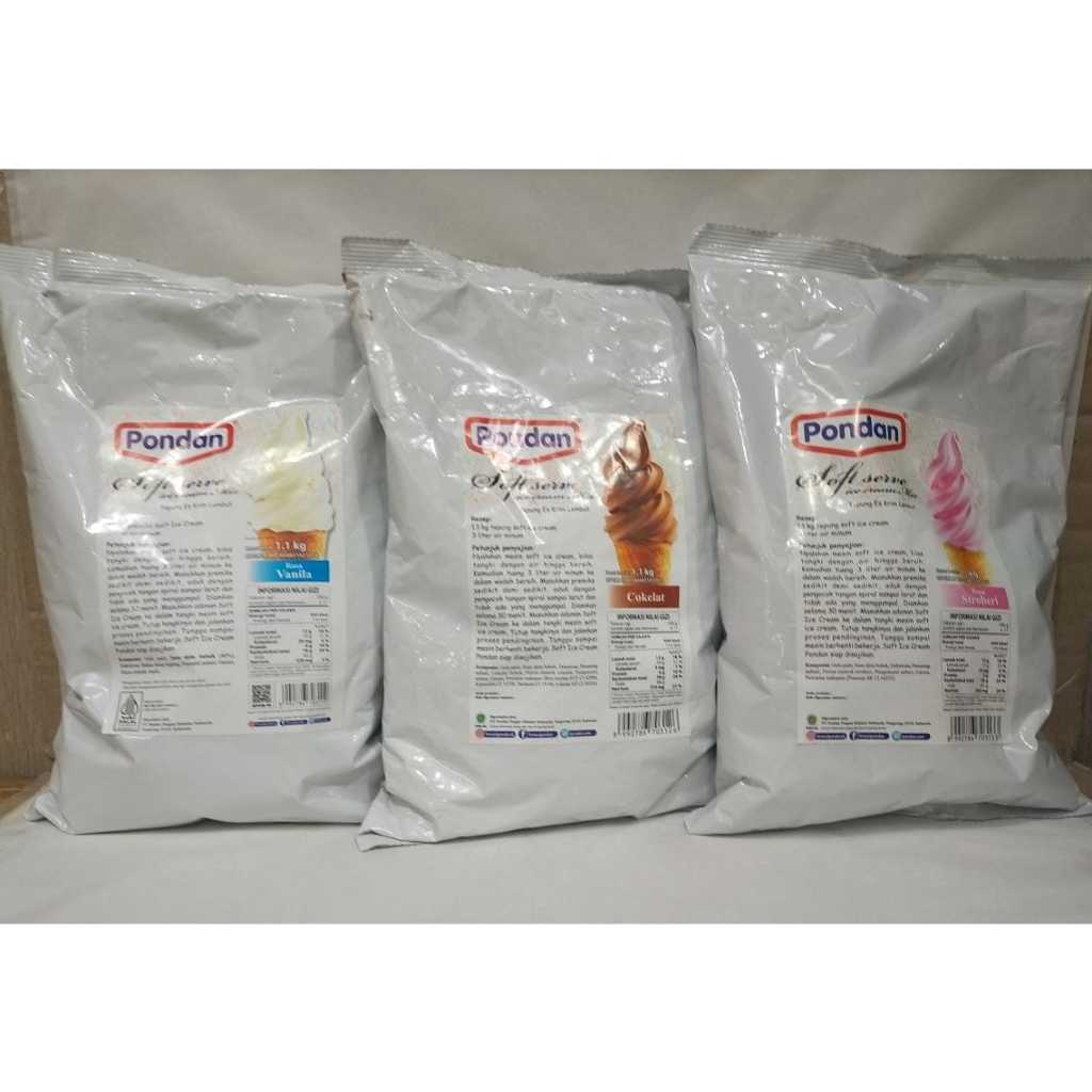 

Pondan Soft ice cream 1kg