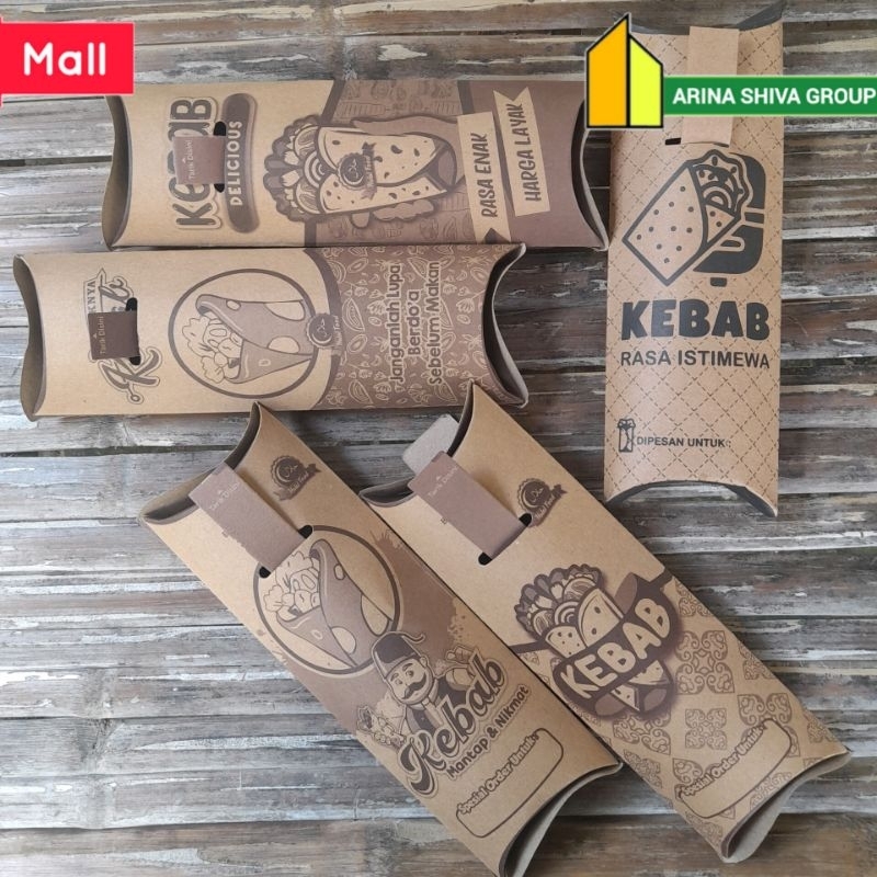 

100 LEMBAR KERTAS KEBAB TARIKAN DUPLEK COKLAT UKURAN 24 × 9,2 CM HIGH QUALITY TEBAL PRODUK TERBARU | KOTAK KEBAB KEKINIAN | DUS KEBAB VIRAL TIKTOK | KEMASAN KEBAB | BOX KEBAB 100 PCS MURAH | TOKO KEBAB OFFICIAL | ARINA SHIVA GROUP 1725