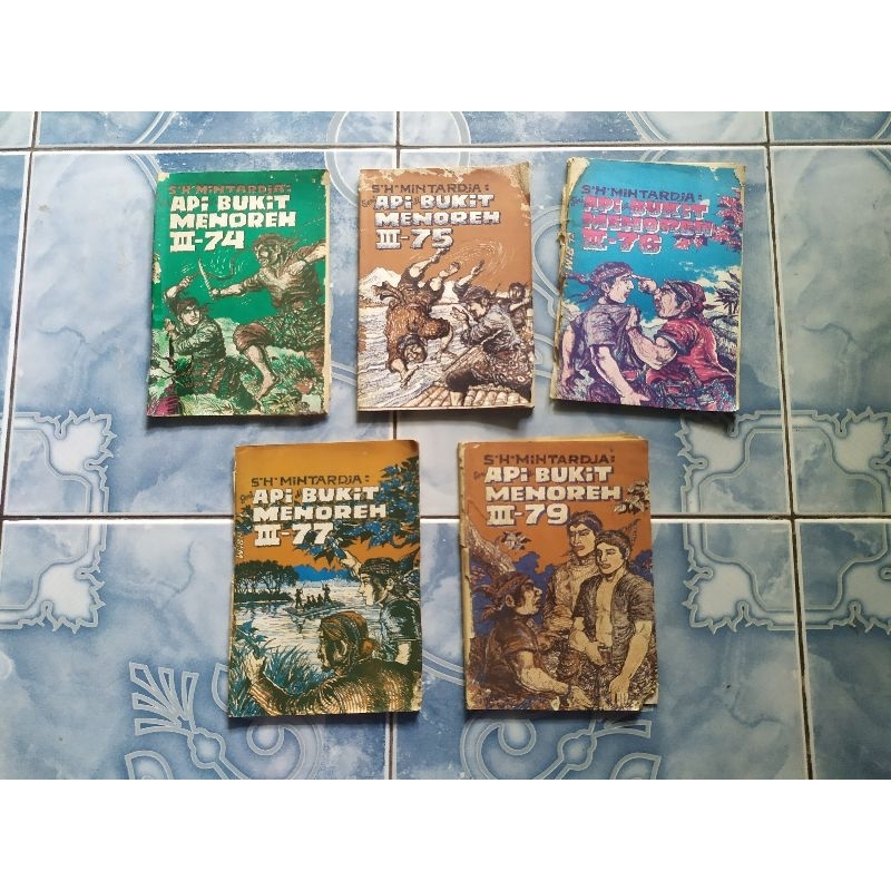 Original Seri Api di Bukit Menoreh III Jilid 74 , 75 , 76 , 77 , 79