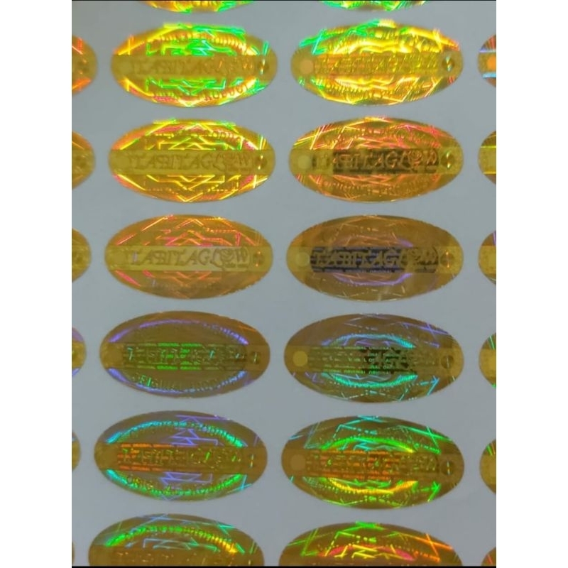 

Stiker Hologram Tbt Glow Per Lembar isi 20 pcs